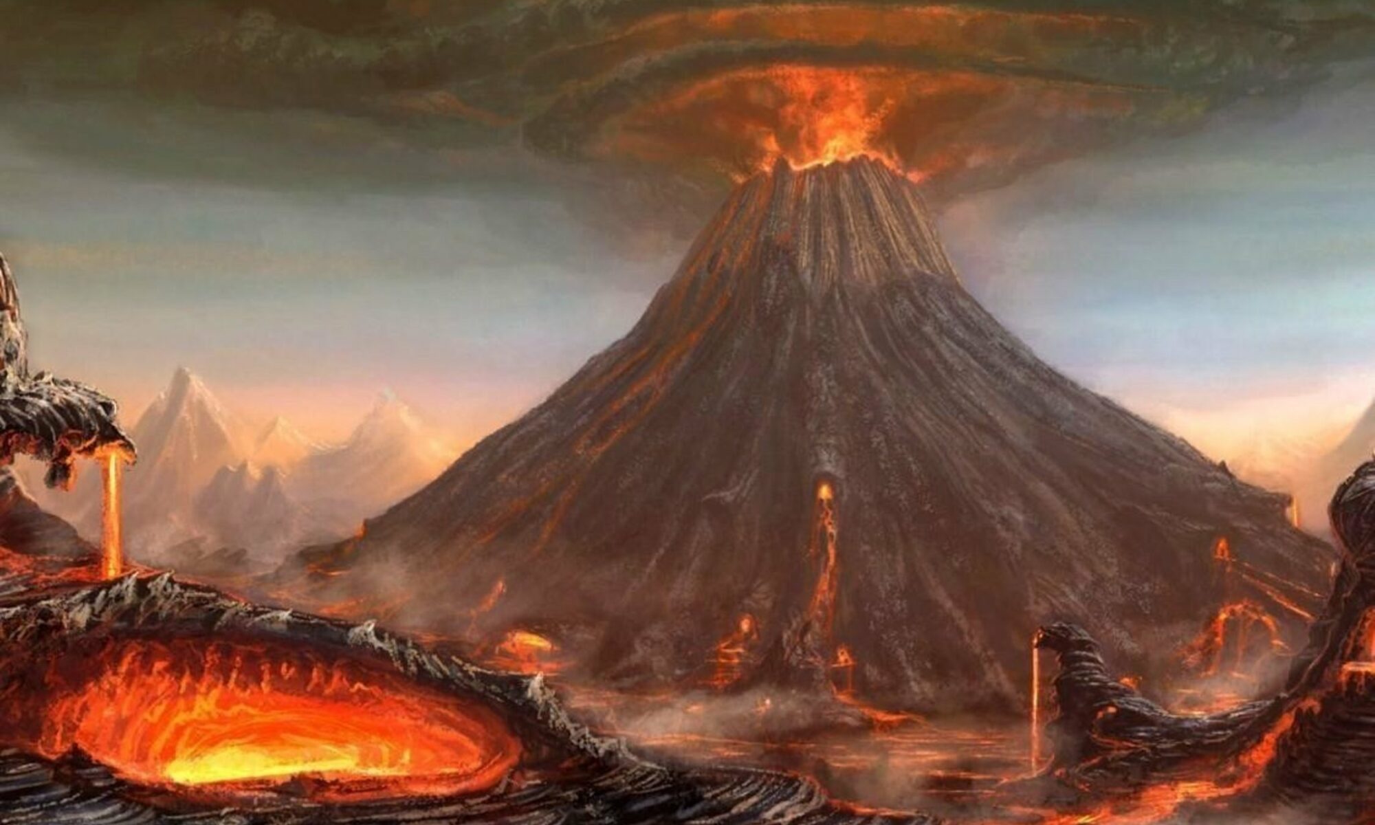 Klimakatastrophe-Vulkan