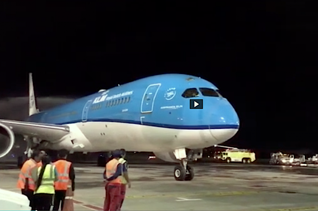 KLM flieg Liberia an 2019
